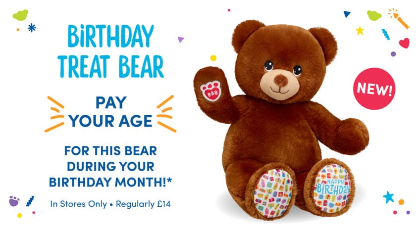 My birthday teddy store