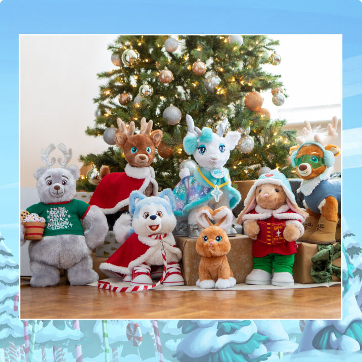 Build a bear christmas bear hotsell