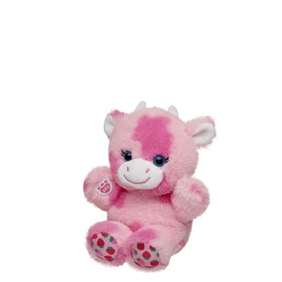 Build-A-Bear Mini Beans® Strawberry Cow Soft Toy