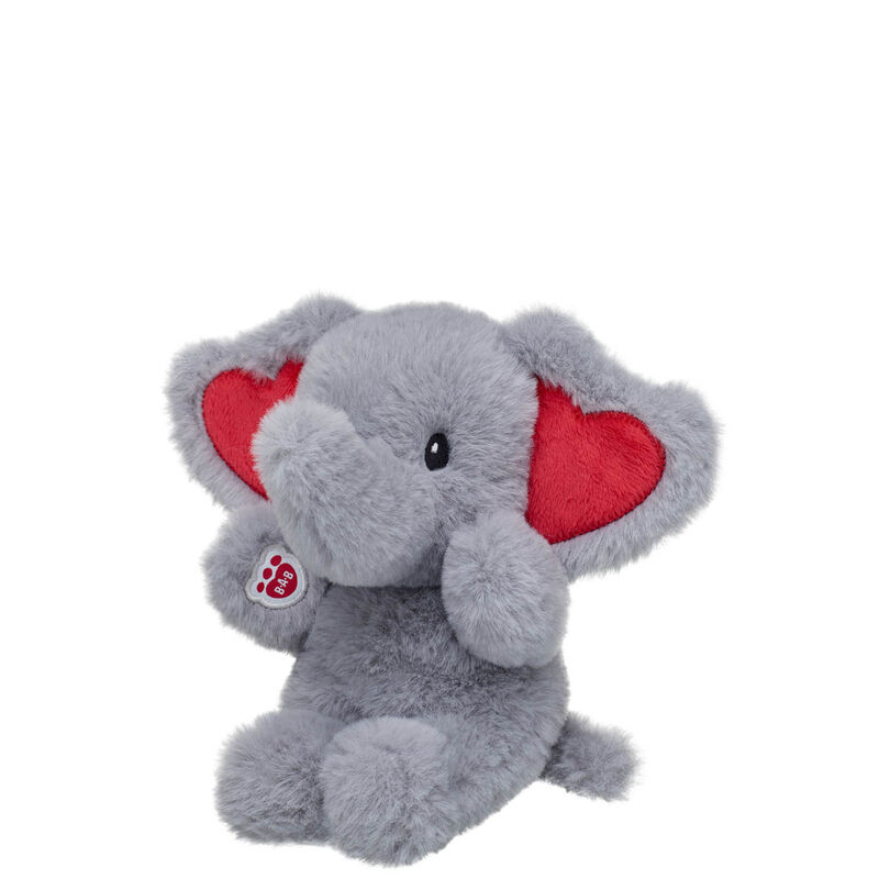 Build-A-Bear Mini Beans Love You Tons Elephant Stuffed Animal plush by Build-A-Bear