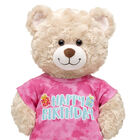 Pink Tie-Dye Birthday T-Shirt