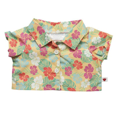 Tropical Flower Print Shirt