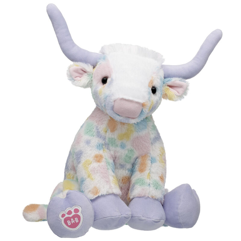 Spring Pastures Longhorn Stuffed Animal plush by Build-A-Bear