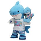 Chummy Shark Stuffed Animal Summer Mini Beans Gift Set plush by Build-A-Bear