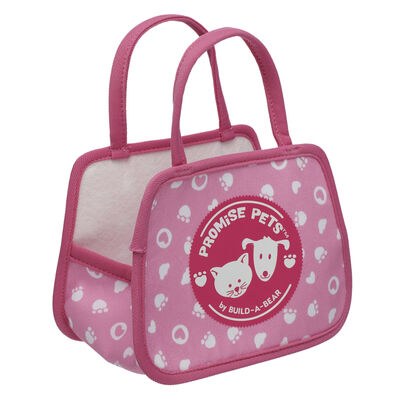 Build-A-Bear Mini Beans&reg; Promise Pets&trade; Pink Pet Carrier