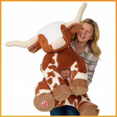 Giant Highland Cow Soft Toy