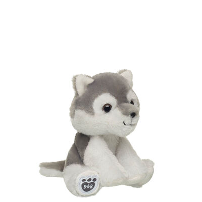 Build-A-Bear Mini Beans® Wolf Pup Soft Toy 