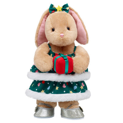 Pawlette&trade; Bunny Plush Christmas Tree Dress Gift Set