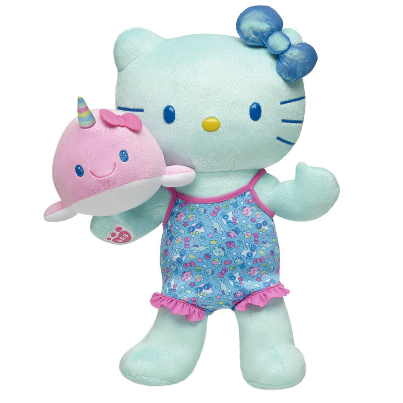 Sanrio&reg; Summer Waves Hello Kitty&reg; Narwhal Plush & Swimsuit Gift Set - Build-A-Bear Workshop&reg;