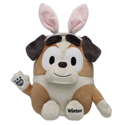 Winton Plush Puppy with Bunny Ears