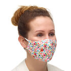Adult-Size Flower Face Mask