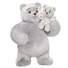 Glisten and the Merry Mission™ Grizz Grizzly Bear Plush & Build-A-Bear Mini Beans® Gift Set 