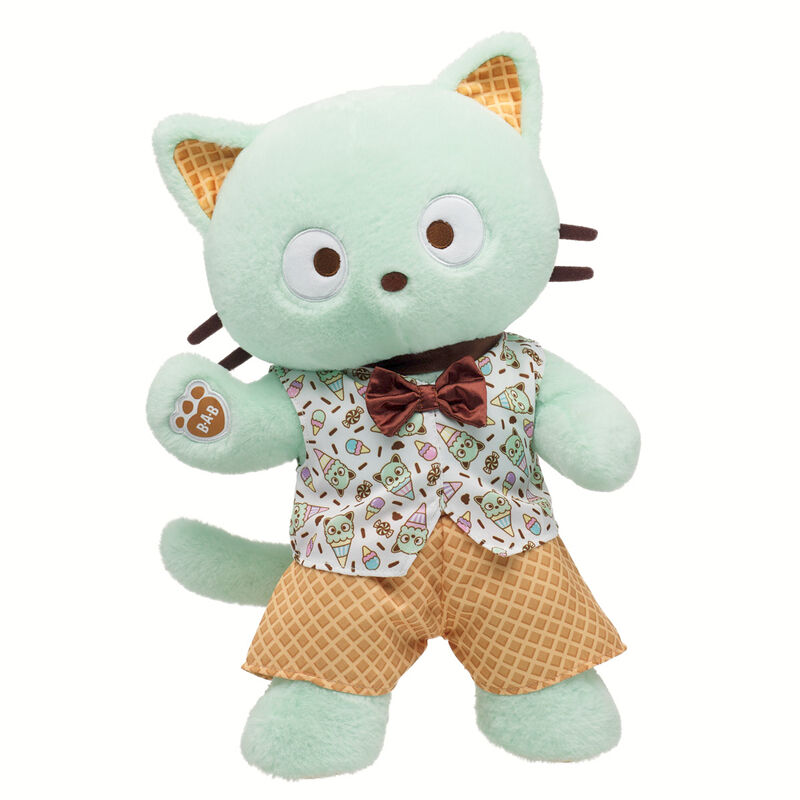 Sanrio Hello Kitty and Friends Mint Chocolate Chip Chococat Plush with Outfit plush by Build-A-Bear