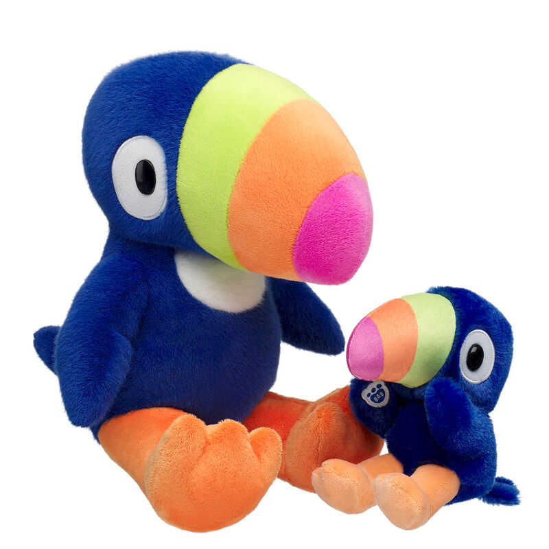 Too Cute Toucan Stuffed Animal Mini Beans Gift Set plush by Build-A-Bear