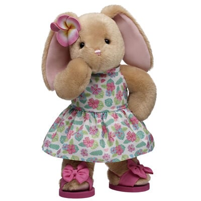 Pawlette&trade; Bunny Plush Tropical Gift Set