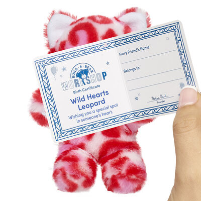 Build-A-Bear Mini Beans&reg; Wild Hearts Leopard Soft Toy