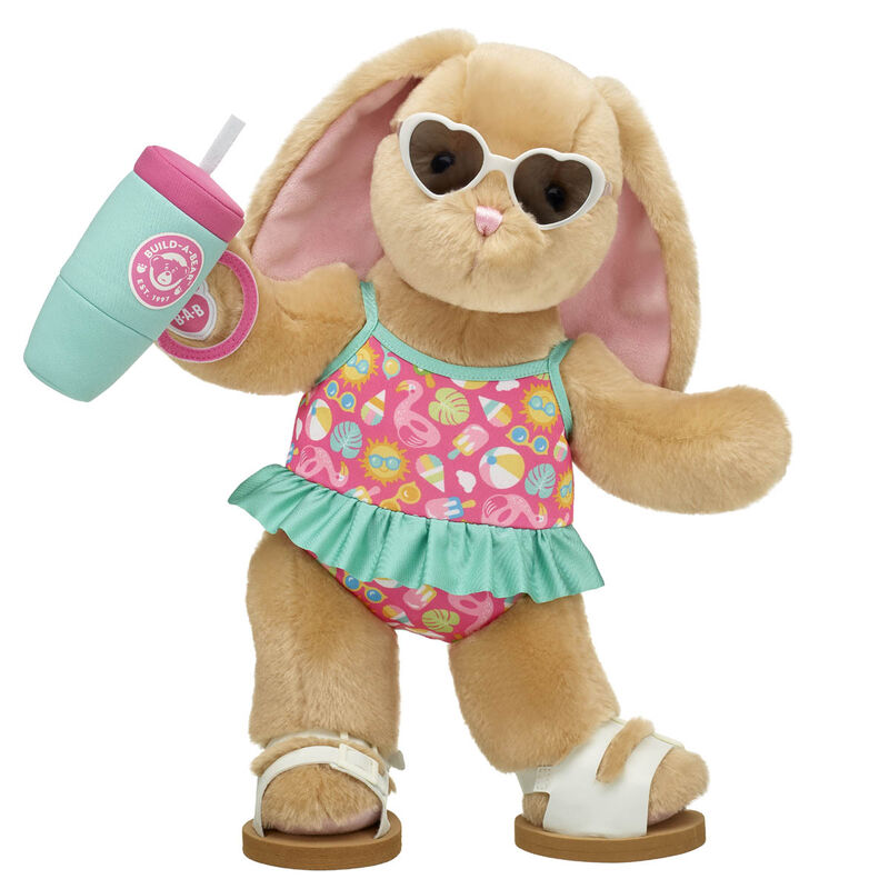 Pawlette™ Bunny Plush Pool Party Gift Set - Build-A-Bear Workshop®