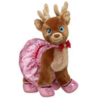Glisten and the Merry Mission™ Santa's Reindeer Plush Pink Snowflake Dress Gift Set with Flats - Build-A-Bear Workshop®
