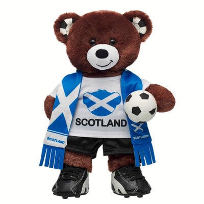 Let's Goal Bear Scotland Football Gift Set