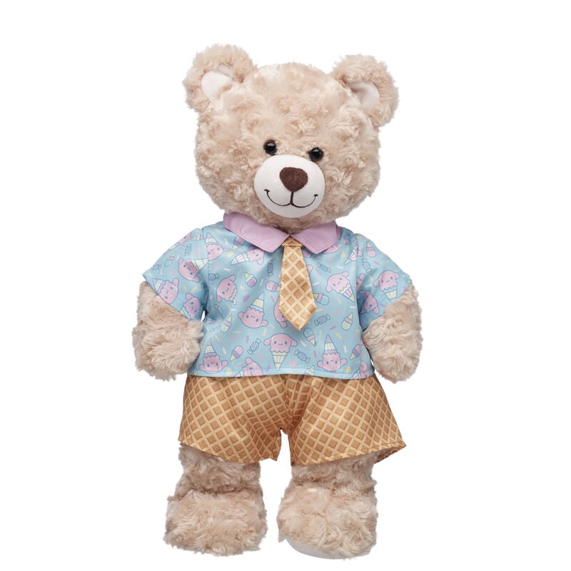 Sanrio Hello Kitty and Friends Bubblegum Ice Cream Cinnamoroll 2 pc. Outfit plush by Build-A-Bear