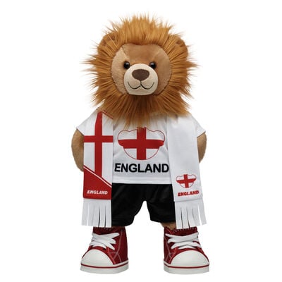 Wild Lion Soft Toy England Football Gift Set