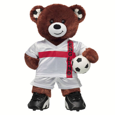 Let's Goal Bear England Football Gift Set