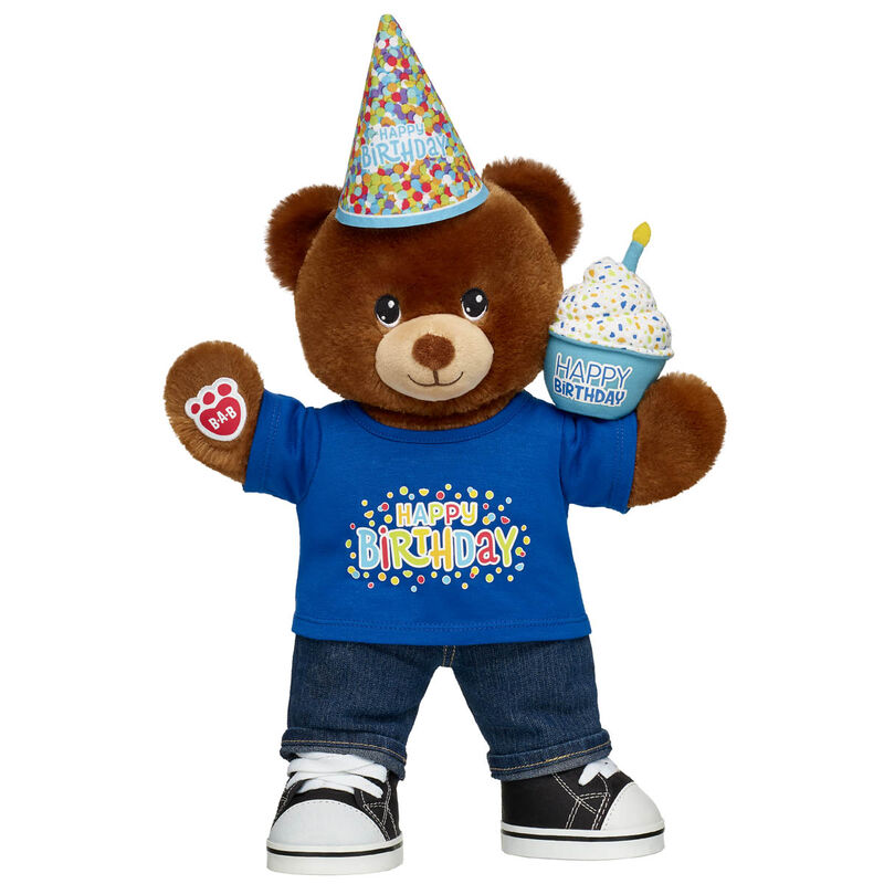 Birthday Treat Teddy Bear Blue Party Gift Set BuildABear®