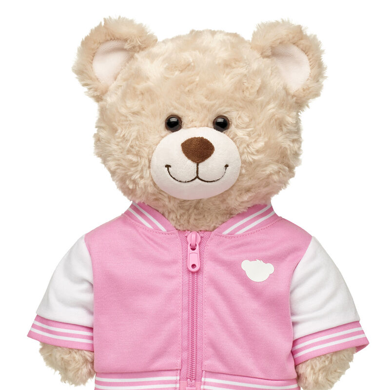 Pink Varsity Jacket for Plush Toys - Build-A-Bear Workshop&reg;
