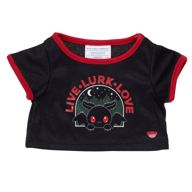 Online Exclusive Live Lurk Love T-Shirt | Build-A-Bear