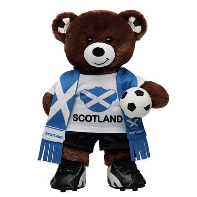Let's Goal Bear Scotland Football Gift Set