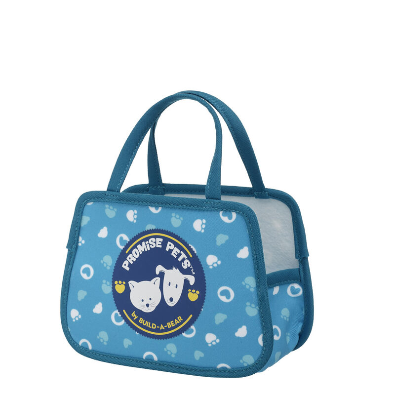 Build-A-Bear Mini Beans Promise Pets Teal Pet Carrier plush by Build-A-Bear
