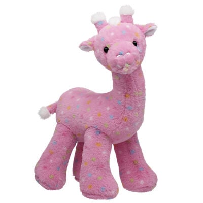 Pink Frosted Animal Cookie Giraffe Soft Toy