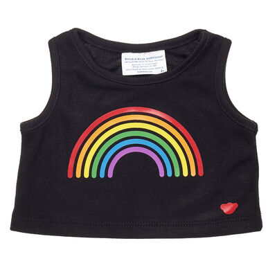 Black Rainbow Tank Top 