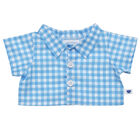 Blue Gingham Shirt by Build-A-Bear
