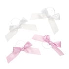 Pink & White Ribbon Bows 4 pc. for Stuffed Animals - Build-A-Bear Workshop&reg;
