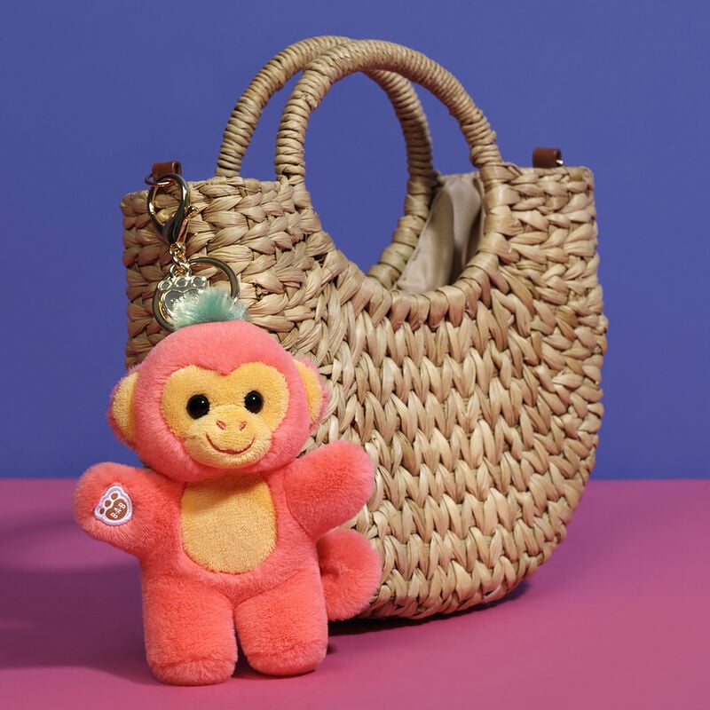 Mango Monkey Bag Charm plush by Build-A-Bear