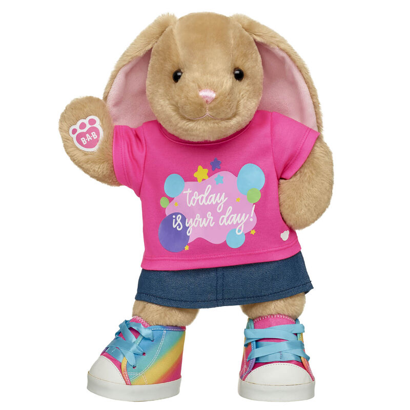 Pawlette™ Bunny Plush "Today Is Your Day" Gift Set - Build-A-Bear Workshop®