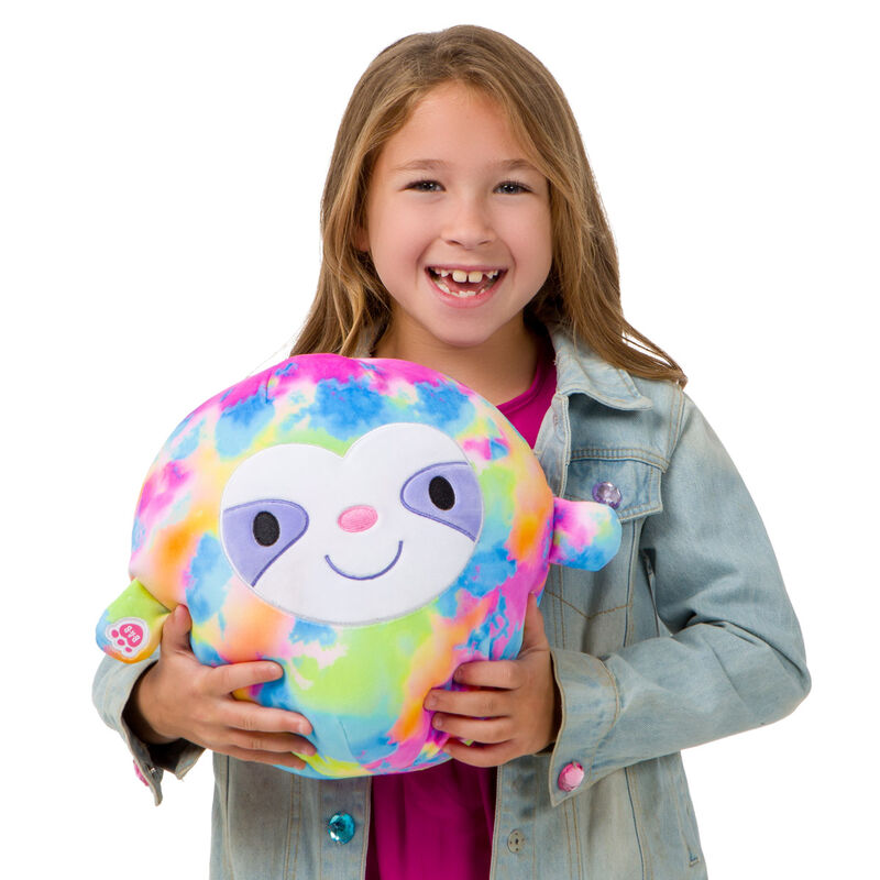 SKOOSHERZ&trade; Rainbow Sloth Stuffed Animal - Build-A-Bear Workshop&reg;