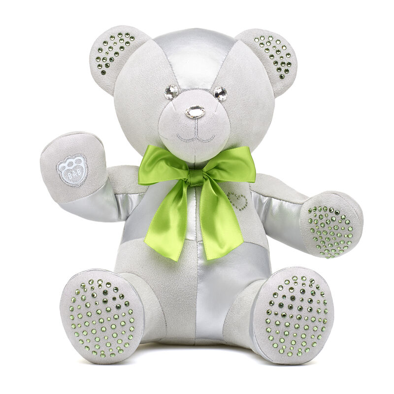 Online Exclusive Build-A-Bear Birthstone Bear Featuring Swarovski® Peridot crystals