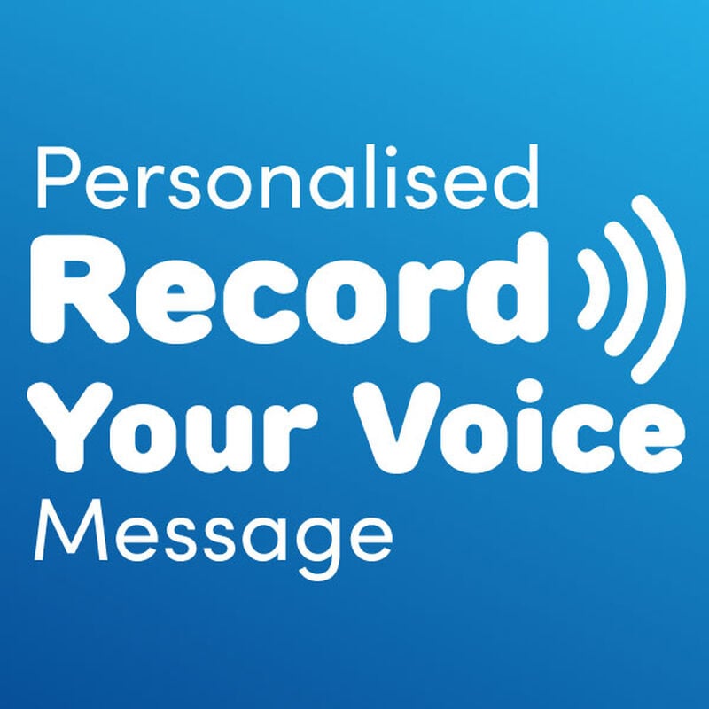 Personalised Record Your Voice Message, , hi-res
