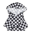 Online Exclusive Black and White Check Hoodie - Build-A-Bear Workshop&reg;