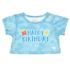 Blue Tie-Dye Birthday T-Shirt - Build-A-Bear Workshop&reg;