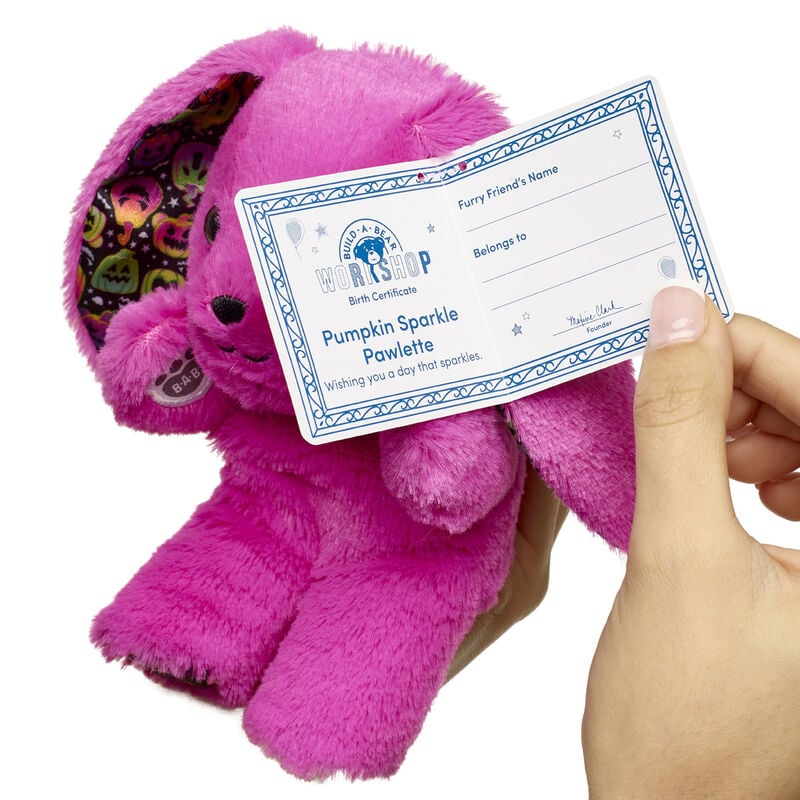 Mini Beans Hoppy Halloween Pawlette&trade; Bunny Stuffed Animal - Build-A-Bear Workshop&reg;