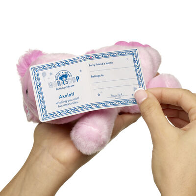 Build-A-Bear Mini Beans&reg; Axolotl Soft Toy 