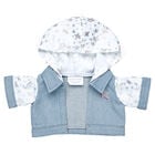 Star Print Denim Jacket