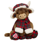 Tartan Highland Cow Stuffed Animal Vest and Scarf Gift Set - Build-A-Bear Workshop®