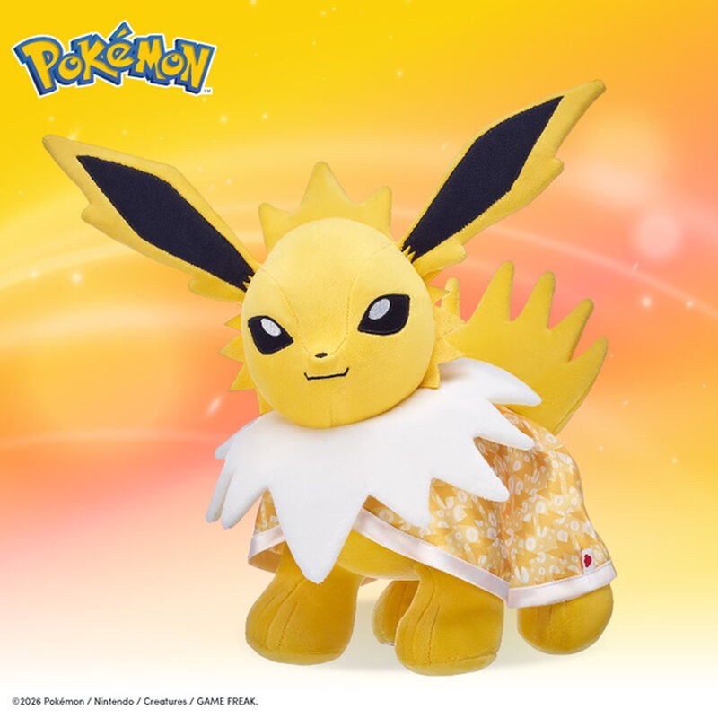 Pok&eacute;mon Jolteon Plush Bundle plush by Build-A-Bear