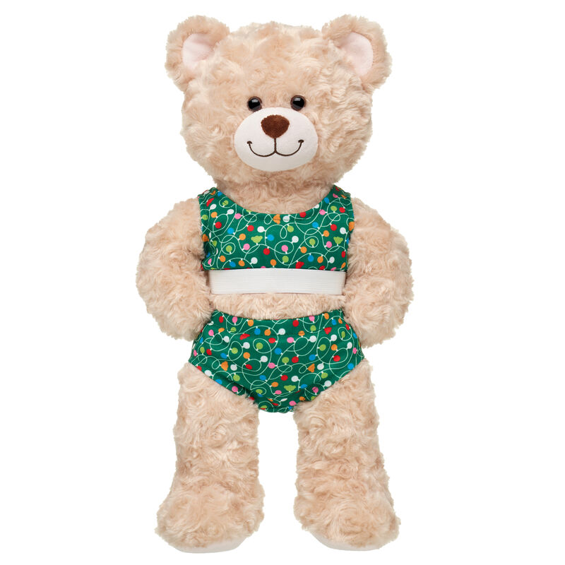 Online Exclusive Christmas Lights Bra and Underwear Set - Build-A-Bear Workshop®