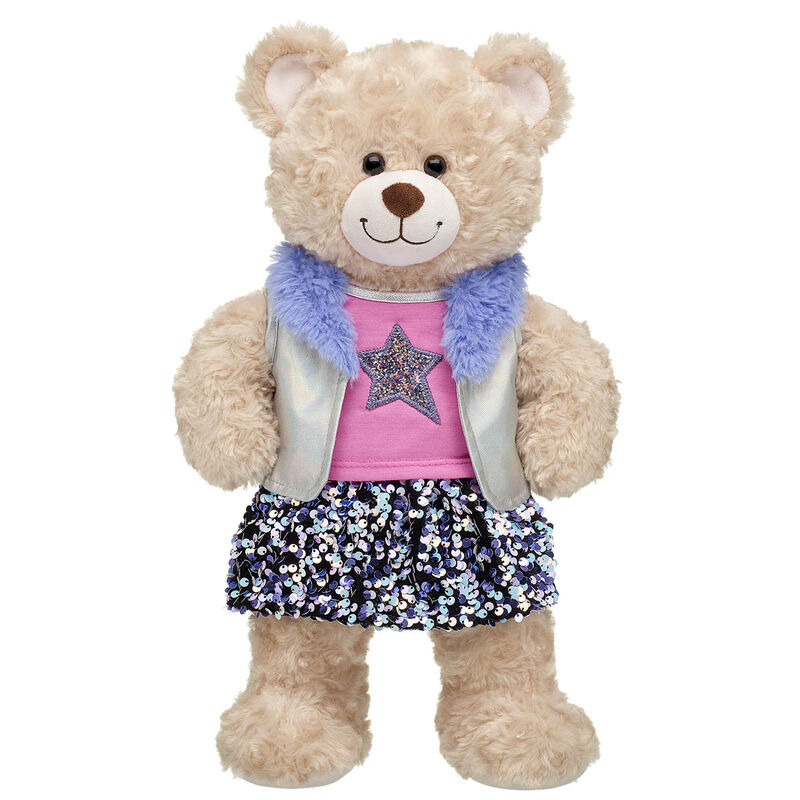 Honey Girls Sequin Skirt Set - Build-A-Bear Workshop&reg;