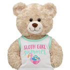 Online Exclusive Sloth Girl Summer Tank for Plush Toys - Build-A-Bear Workshop&reg;